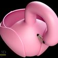 ISO2.jpg Cute flamingo pot