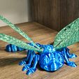 Flexi Factory Print-in-Place Dragonfly