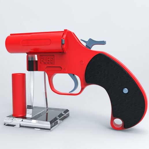 🔫 Flare Gun (PUBG)・ STL File for 3D printing・Cults