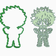 DDFGFDGDFH.png DEKU 2 MIDORIYA COOKIE CUTTER - MY HERO ACADEMY /BOKU NO HERO / ANIME COOKIE CUTTER