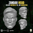 17.png Zandar fan art head 3D printable File For Action Figures