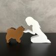WhatsApp-Image-2023-01-10-at-13.44.01-1.jpeg Girl and her German Spitz/Pomeranian (straight hair) for 3D printer or laser cut