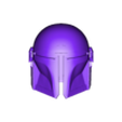 Mandalorean_11.OBJ Mandalorian Helmet V9