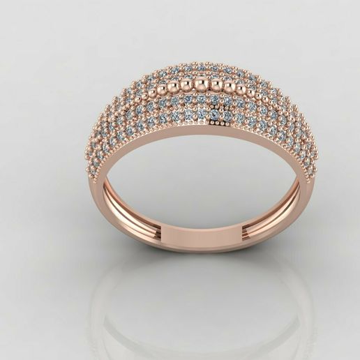 WOMEN RING STONE DIAMOND STL DETAILS GRAM RING MODELS 3D PRINT MODEL 3D model