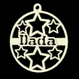 Dada.png Mum and Dad Christmas Decorations