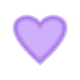 Heart Puzzle 2 v11 Bottom.stl Herz-Puzzle-Box "Bis zum Mond und zurück"