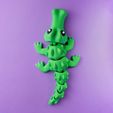 Blob-Lab-Croc3m.jpg Blob Crocodile - Articulated Flexi Fidget Toy