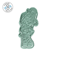 Cute-Beautiful-Vanellope_C.png Beautiful Vanellope - Wreck It Ralph (no 2) - Cookie Cutter - Fondant - Polymer Clay