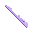 Black - Rocket bracket left (Damping hinge).stl V3 ROCKET LAUNCHER ( COMMAND & CONQUER RED ALERT 2 )