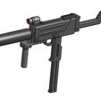 4.jpg Machine pistol 3D Model for 1/100 Scale Robot Mecha Kits