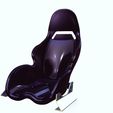 0_00012.jpg CAR SEAT 3D MODEL - 3D PRINTING - OBJ - FBX - 3D PROJECT CREATE AND GAME READY