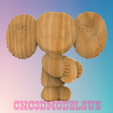 2.png Cheburashka,3D MODEL STL FILE FOR CNC ROUTER LASER & 3D PRINTER