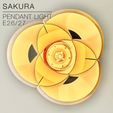 SAKURA_pendant-light_white_bottom-view.jpg SAKURA | Pendant Light E26/27