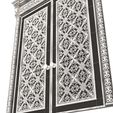 Wireframe-17.jpg Carved Door Classic 01201 Wood