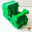 truck7.jpg Mechanical Racing Truck - print in place, no supports