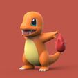 Charmander_Stand01.jpg POKEMON - CHARMANDER
