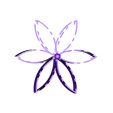 christmas_flower_wball.stl Fichier STL gratuit Fleur de Noël au Centre Ball・Design pour imprimante 3D à télécharger
