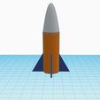 fusée enzo.JPG rocket created by enzo (my son)