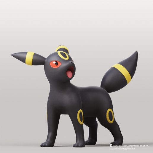 Umbreon(Pokemon) 3D model