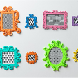 download-14.png Free STL file Veronique Frame・Design to download and 3D print, DDDeco