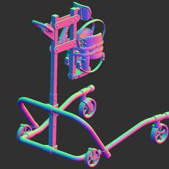 IMG5.jpg Fichier STL ASSISTANT EN PHYSIOTHÉRAPIE - WALKER・Objet pour imprimante 3D à télécharger