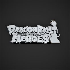log heroes2.jpg 3D Dragon Ball Heroes Logo
