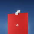 render_002.png Ps4 Pro Wall Mount