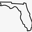 Florida outline.jpg America all 50 States STL files extreme value bonus pack cutters