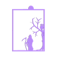 cadres halloween la mort.stl Halloween frame