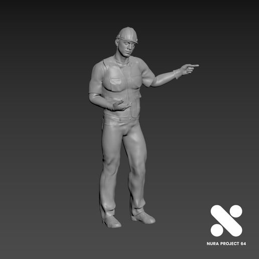 Project-Construction-Worker-B-12.jpg Projekt Bauarbeiter B 12 Maßstab 1/64 Diorama