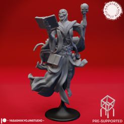Lich_PS.jpg Fichier STL Liche - figurine de table (pré-supposé)・Objet imprimable en 3D à télécharger