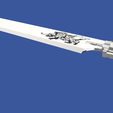 3.png Final Fantasy VIII - Squall Leonhart gunblade 3D model