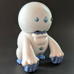 PXL_20230214_155840888~2.jpg Free STL file Galarian Darmanitan・3D printable model to download