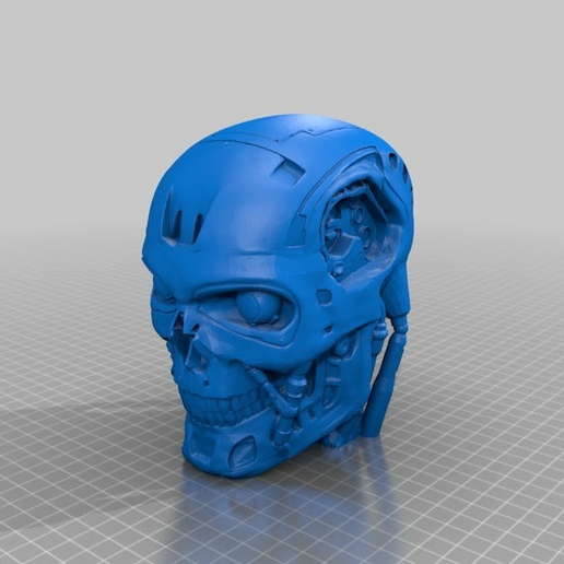 T800 Terminator EndoSkull 3D model
