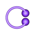 25.5mmGlansDot.stl Glans ring Design C
