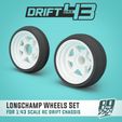 3.jpg LONGCHAMP wheels & tires set for 1:43 drift chassis