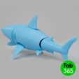 Shark_04.jpg Fichier 3D Requin pliable・Idée pour impression 3D à télécharger