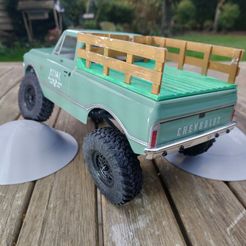 IMG_20201111_162833.jpg Download STL file Axial SCX24 Crawler Chevrolet chevy C10 bed cover Farm Truck version • 3D printing object, lulu3Dbuilder