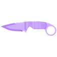 Tactical knife.stl Тактический нож (Prop-Knife) 1/1 масштаб