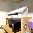 IMG_0644.jpg Desktop Organizer Riser for Plotters & Printers (DIY Pegboard Stand) - STL File