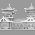 3.png Chinese model: Guest station decor, desktop, landscape decoration, semi-terrestrial, terrarium, rockery, bonsai