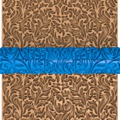 5645455.jpg 3D-Datei Orientalische Muster Ton Walze stl / Töpferei Walze stl / Blatt Ton Nudelholz /Blume Muster Cutter Drucker・3D-druckbare Vorlage zum herunterladen
