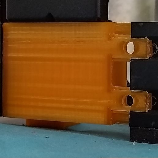 Filament roll holder extension for Ender 3 - 3D model önizlemesi