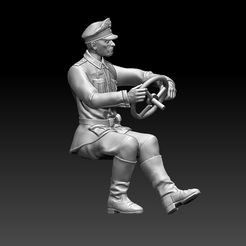 11111.jpg STL file german soldier driver・3D printing template to download