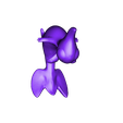 Snivy495.stl Free STL file pokemon 495 Snivy 495・3D printing design to download