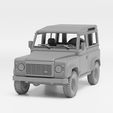 defender_90_4.jpg Land RoverDefender 90 - H0 scale car model kit
