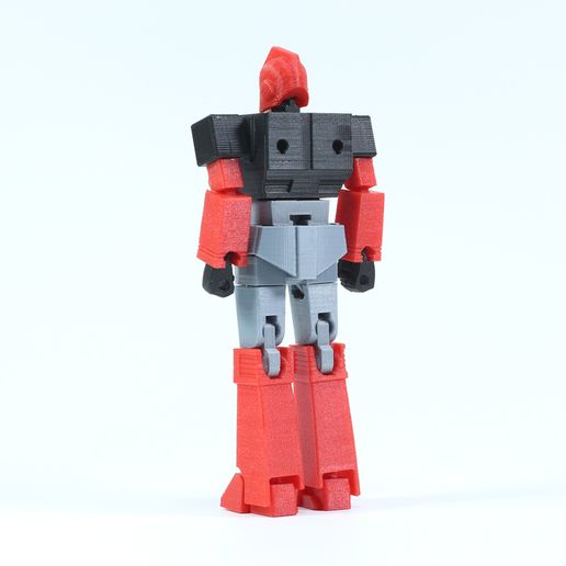 IronSquare4.jpg Free STL file ARTICULATED G1 TRANSFORMERS IRONHIDE - NO SUPPORT・3D printing model to download, Toymakr3D