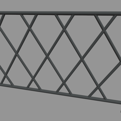 Fence_03_Render_01.png Fichier STL Clôture // Design 03・Idée pour impression 3D à télécharger