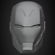 Mark85HelmetFrontalBase.png Iron Man mk 85 Helmet for Cosplay