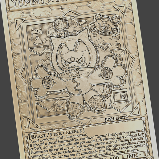YummySnatchy - yu-gi-oh!Free STL File for 3D printingCults